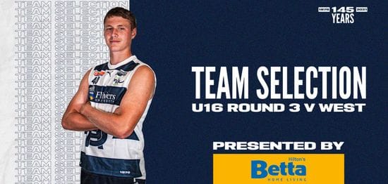 BETTA Team Selection: Under-16 Round 3 @ West Adelaide